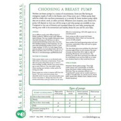Choosing a Breast Pump